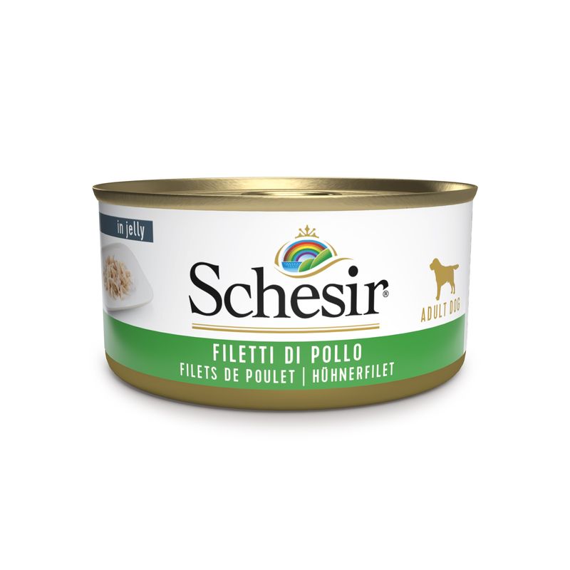 Schesir Dog Lattina Multipack 18x150G