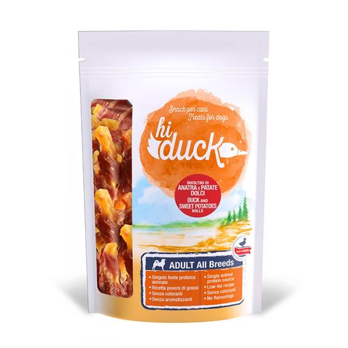 Hi Duck Snack Dog Involtini con Anatra 70G