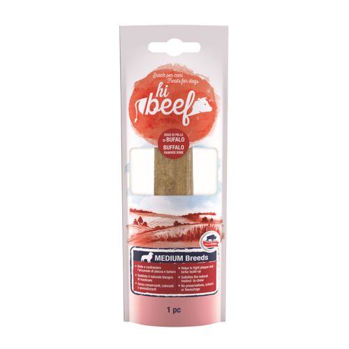 Hi Beef Snack Dog Osso di Bufalo Medium