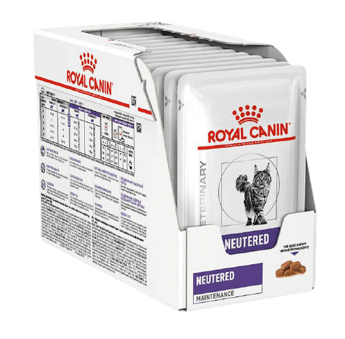 Royal Canin V-Diet Neutered Maintenance Multipack Gatto