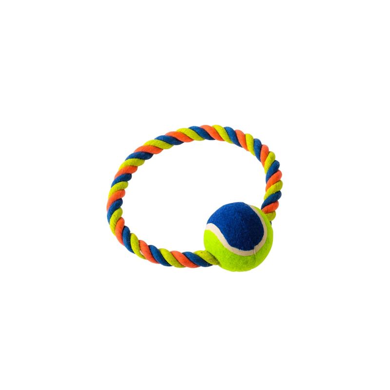yes-anello-corda-con-palla-tennis-verde-45cm