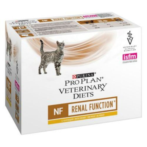 Purina Pro Plan Veterinary Diets Nf Renal Failure Gatto Multipack al Pollo
