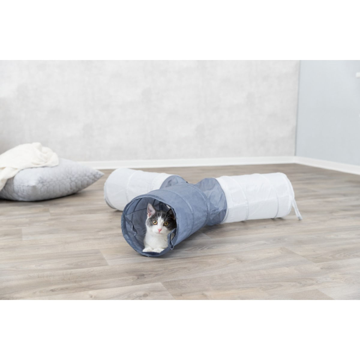 Cuccia Per Gatti Con Tunnel Avont - Gioco E Riposo Per Micio - Foto 7