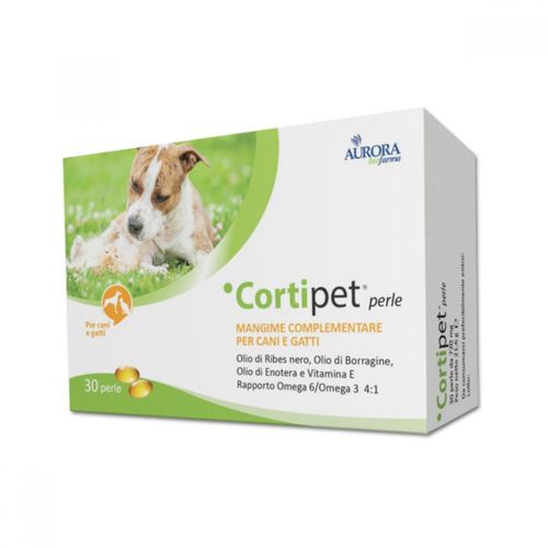 Cortipet Perle Mangime Complementare Cani/Gatti 30 Perle