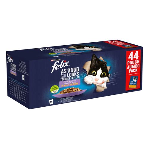 Felix Le Ghiottonerie Cat Busta Multipack 44x85G