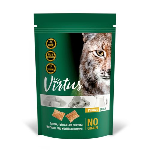 Virtus Cat Pillows Snack con Pollo 60G