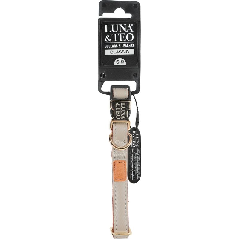 luna-e-teo-collare-classic-marrone-s