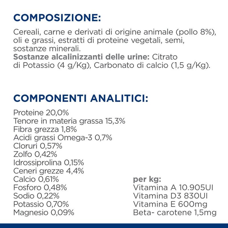 hills-prescription-diet-c-d-multicare-alimento-cani-con-pollo-ingredienti