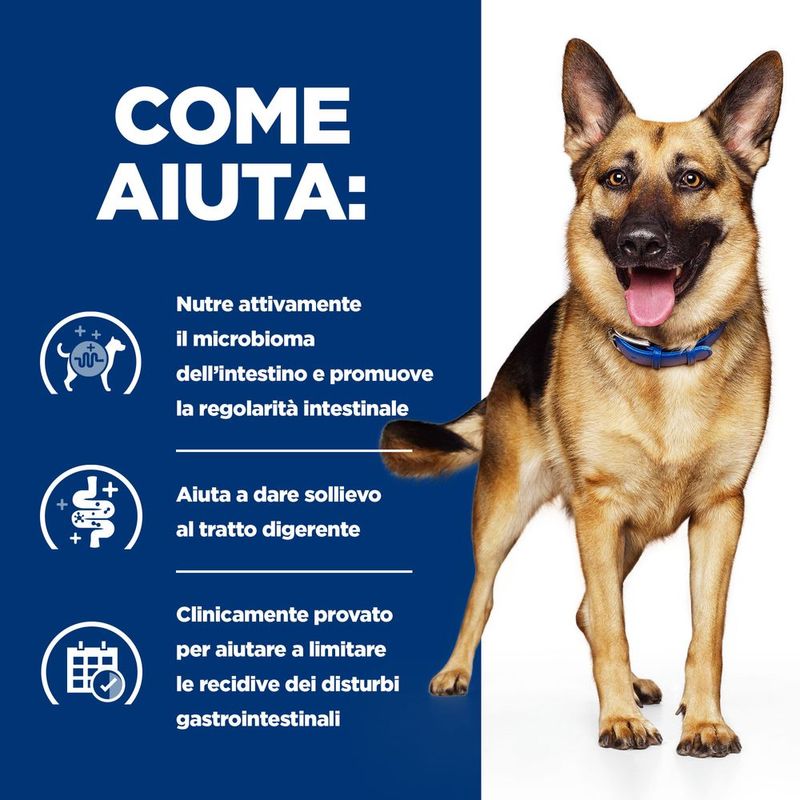 hills-prescription-diet-gastrointestinal-biome-cane-pollo-come-aiuta