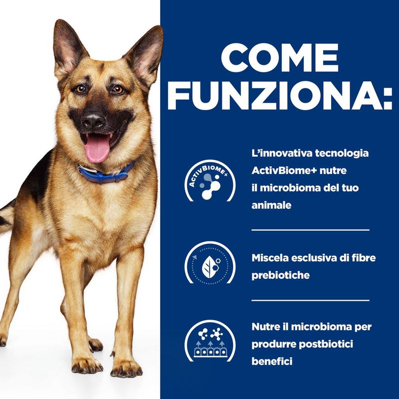 hills-prescription-diet-gastrointestinal-biome-cane-pollo-come-funziona