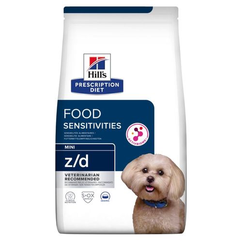 Hill's Prescription Diet z/d Food Sensitivies Mini Alimento Secco per Cani