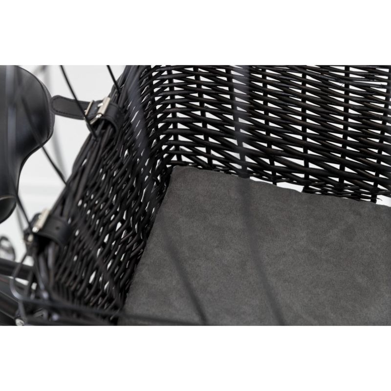 trixie-cestino-bici-nero-posteriore-cuscino