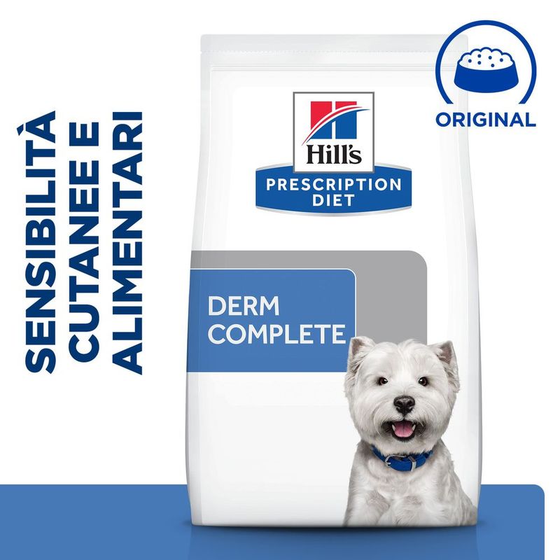 hills-prescription-diet-derm-complete-mini-alimento-cani-sensibilita