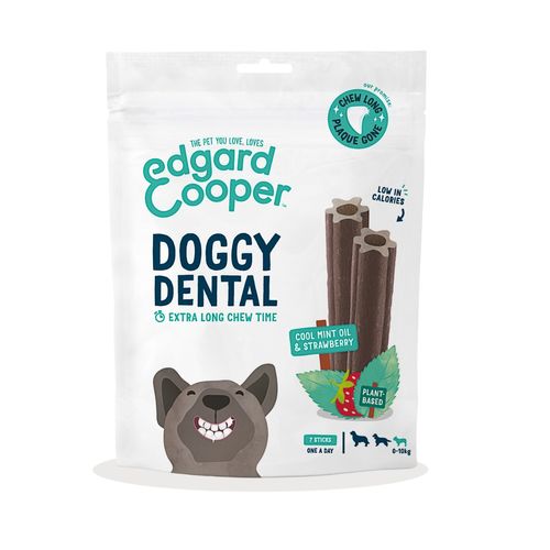 Edgard & Cooper Snack Doggy Dental Fragola Menta