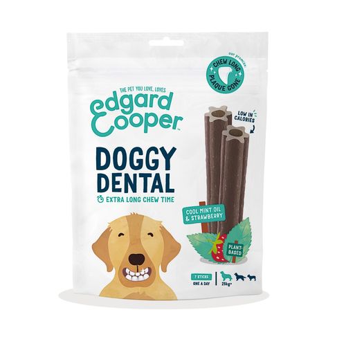 Edgard & Cooper Snack Doggy Dental Fragola Menta