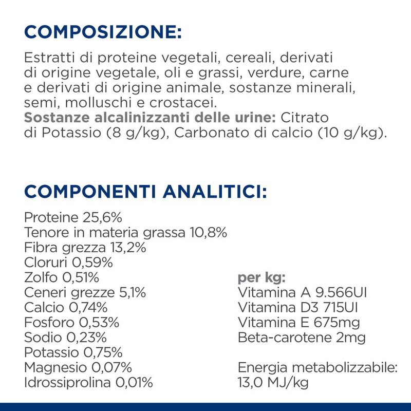 hills-prescription-diet-c-d-multicare-metabolic-alimento-per-cane-ingredienti