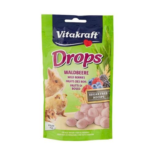 Vitakraft Snacks Roditori Drops Frutti di Bosco