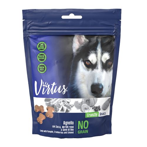 Virtus Dog Crunchy Snack con Agnello 150G