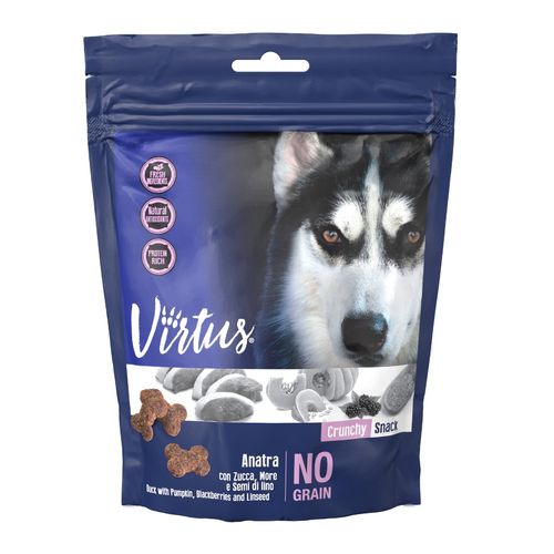 Virtus Dog Crunchy Snack con Anatra 150G