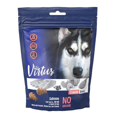 Virtus Dog Crunchy Snack al Salmone