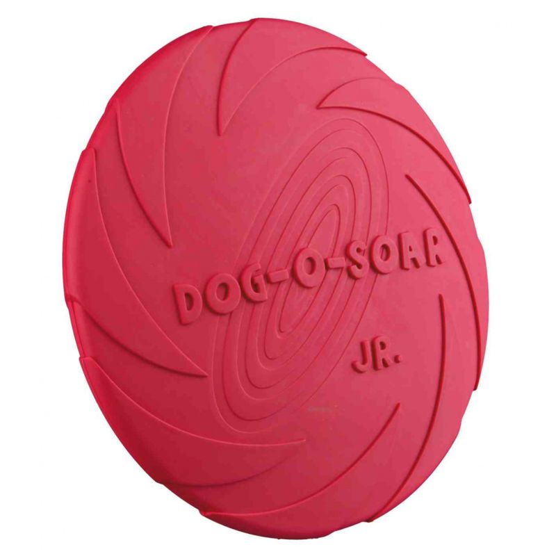 trixie-frisbee-in-gomma-naturale-da-18-cm-rosso