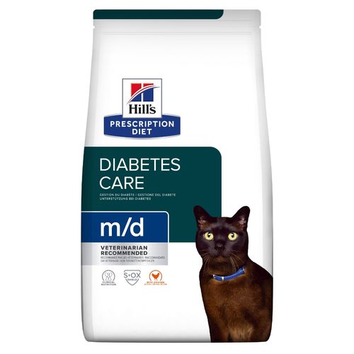 Hill's Prescription Diet m/d Diabetes Care Alimento Secco per Gatti