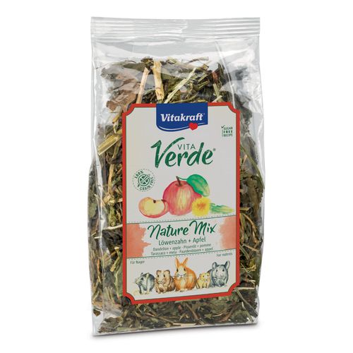 Vitakraft Snack Vita Verde Nature Mix Tarassaco e Mela per Roditori