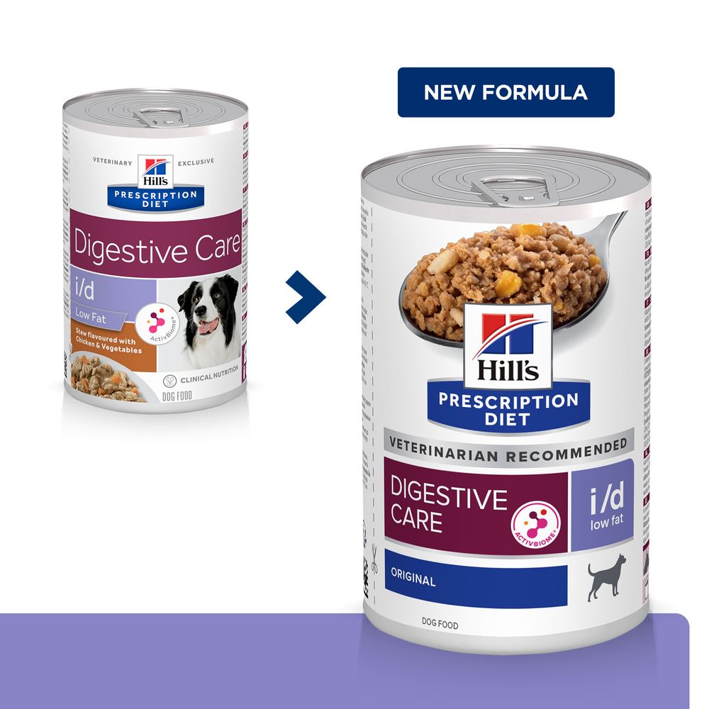 Hill's Prescription Diet i/d Digestive Care Low Fat Original Alimento Umido  per Cani