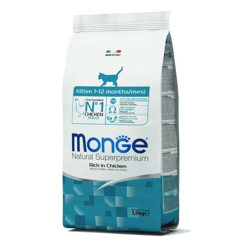 Monge Natural Superpremium Kitten con Pollo