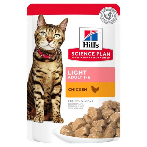 Hill's Science Plan Light Cat Busta Multipack 12x85G