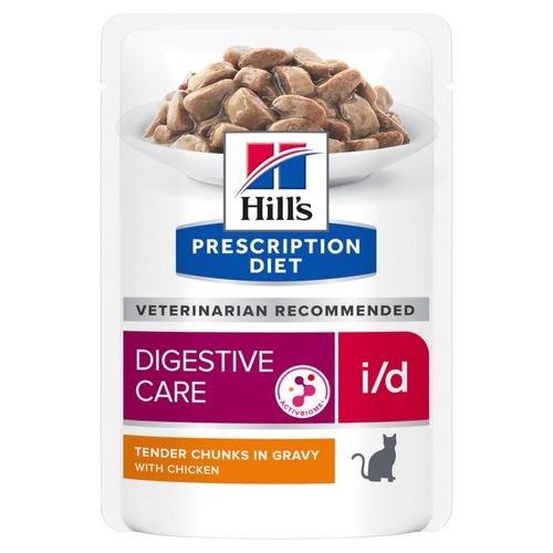 Hill's Prescription Diet i/d Digestive Care Alimento Umido per Gatti con Pollo