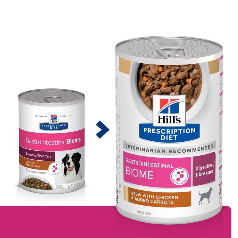 hills-prescription-diet-gastrointestinal-biome-per-cane-354g-transizione