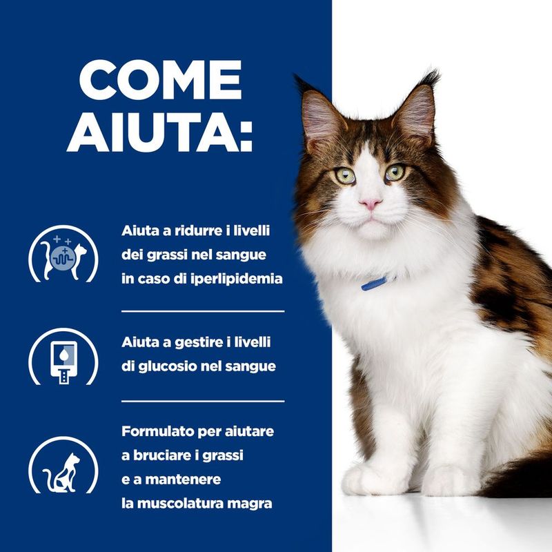 hills-prescription-diet-multi-benefit-w-d-per-gatto-con-pollo-come-aiuta