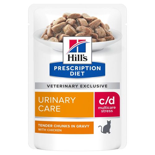 Hill's Prescription Diet c/d Urinary Care Multicare Stress Alimento Umido per Gatti