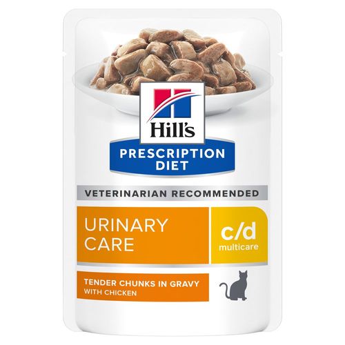 Hill's Prescription Diet c/d Urinary Care Multicare Alimento Umido per Gatti