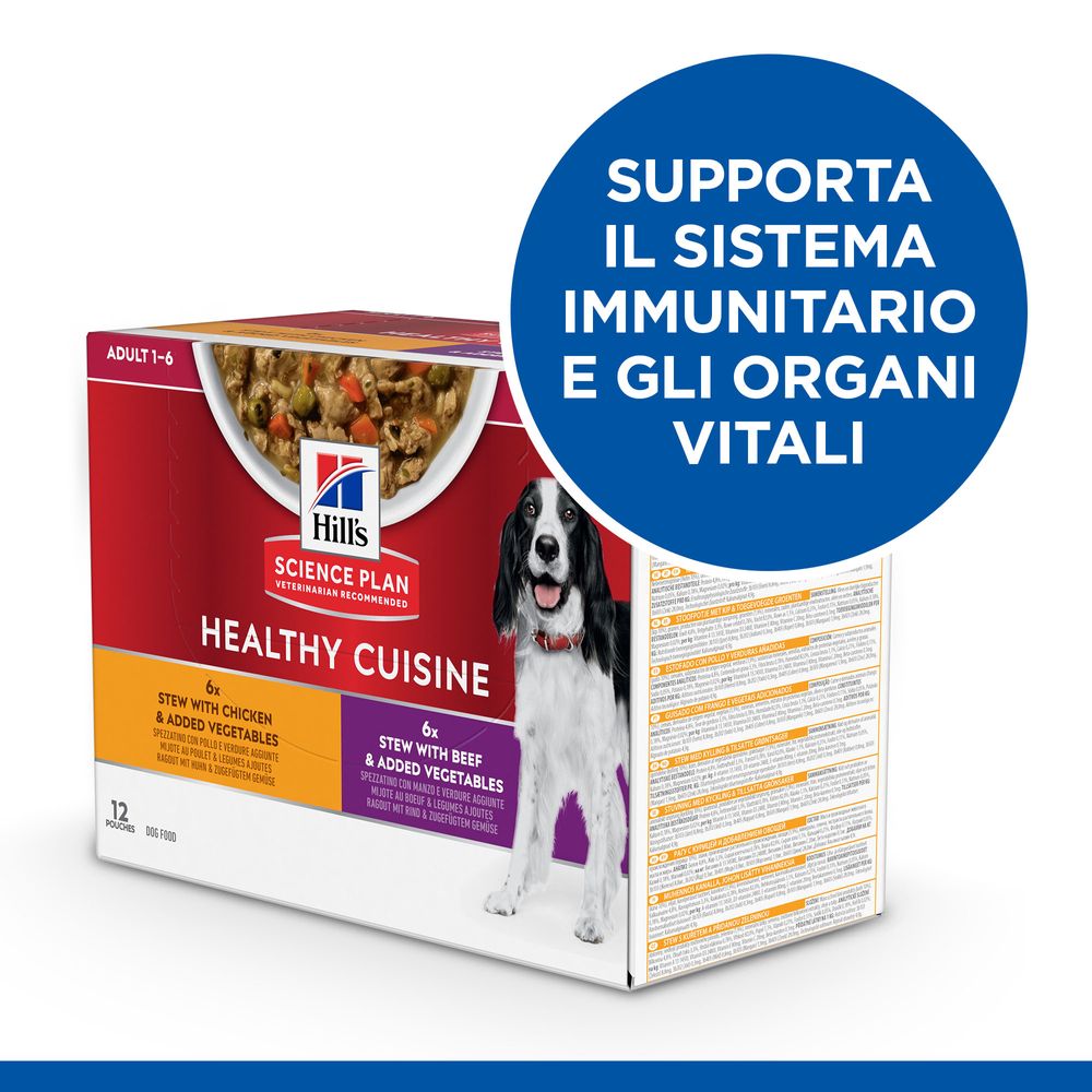 Hill's Science Plan Bocconcini Manzo Per Cani Adulti 370G, Atida