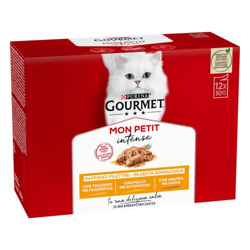 Gourmet Mon Petit Gatto Multipack Tacchino Pollo e Anatra