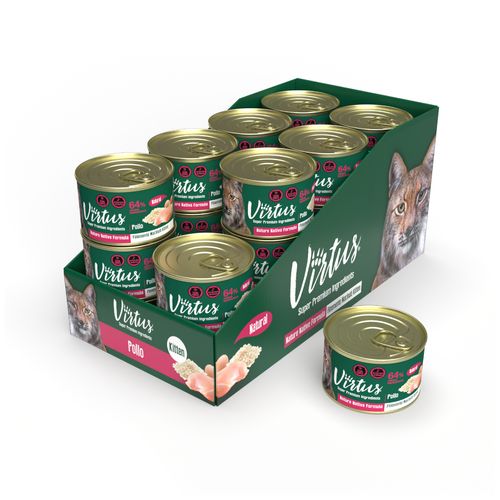 Virtus Kitten Natural Lattina Multipack 24x150G