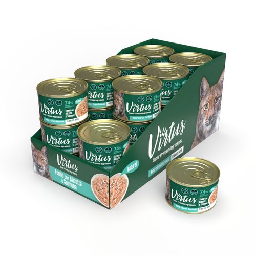 Virtus Cat Natural Lattina Multipack 24x150G