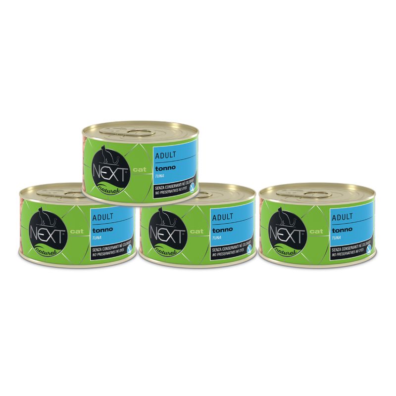 Next-Cat-Natural-Tonno-4x150G