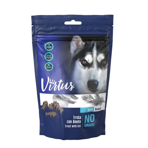 Virtus Dog Snack Soft Trota con Aneto 150G