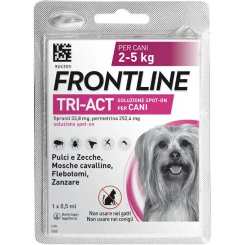Frontline Tri-Act 2-5Kg 1 Pipetta