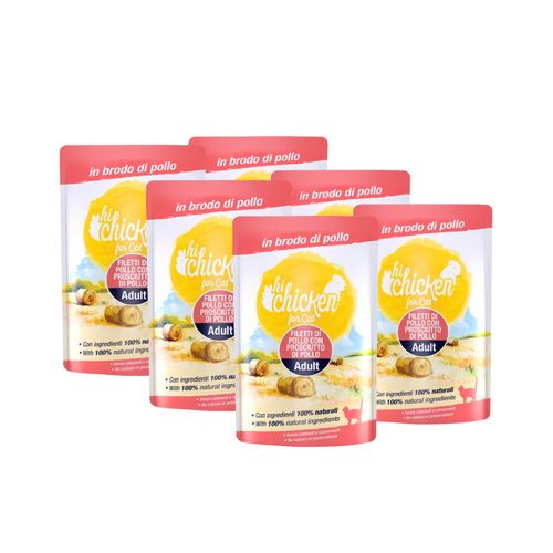 Hi Chicken Cat Busta Multipack 6x70G