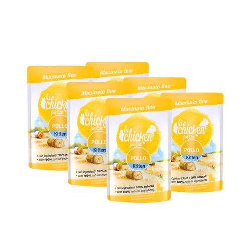 Hi Chicken Kitten Busta Multipack 6x70G