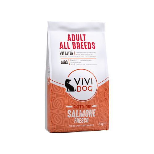 Vivi Dog Adult All Breeds con Salmone