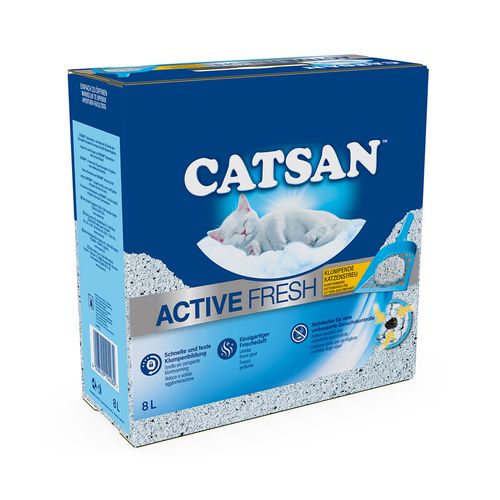 Catsan Lettiera Agglomerante Active Fresh