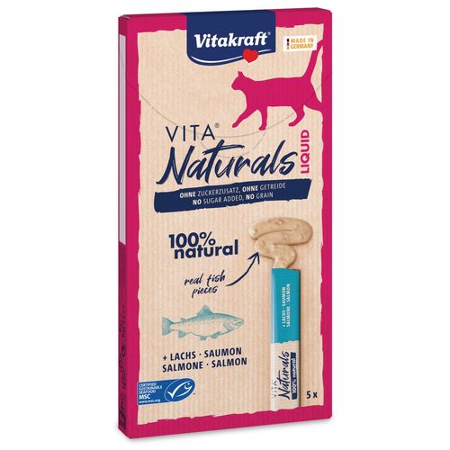 Vitakraft Vita Naturals Cat Snack Liquido 5x15G