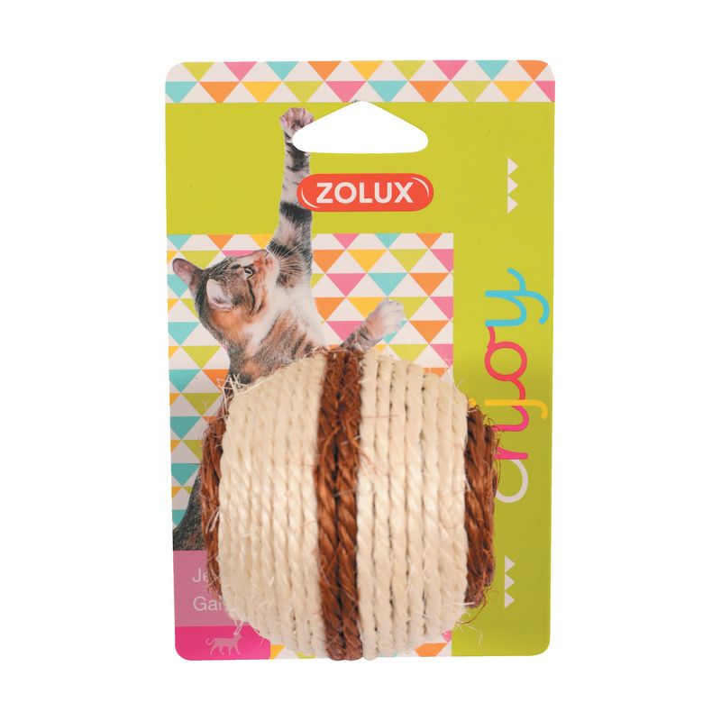 ZOLUX-GIOCO-GATTO-SISAL-PALLINE