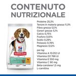 hills-science-plan-perfect-weight-al-pollo-contenuto-nutrizionale