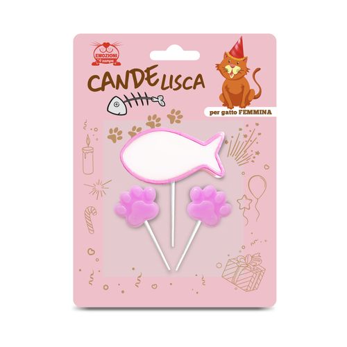 Candelisca Gatto Femmina Rosa